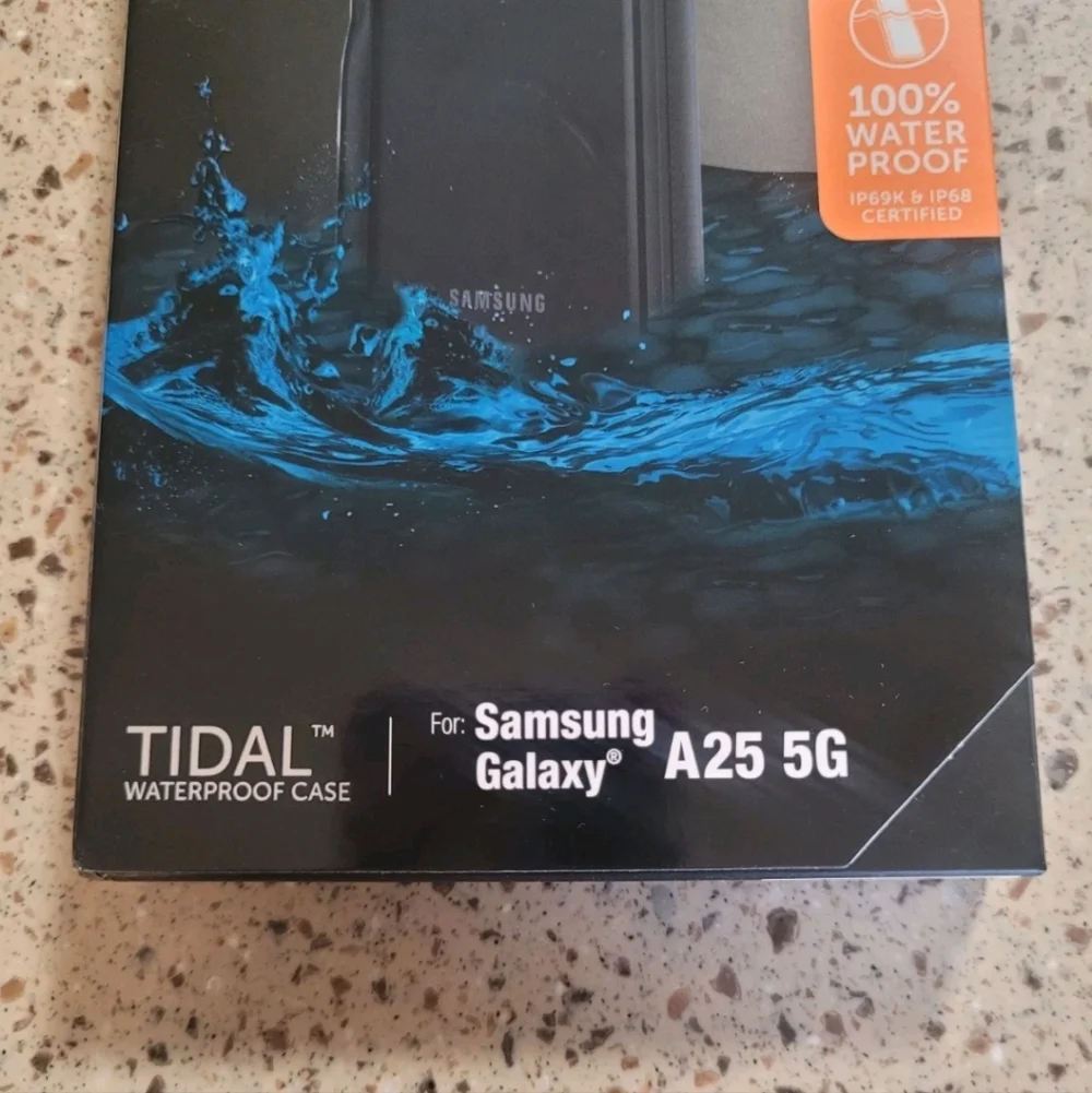 Body Glove Samsung Galaxy A25 5G Tidal 100% Waterproof Black Cellphone Case NEW